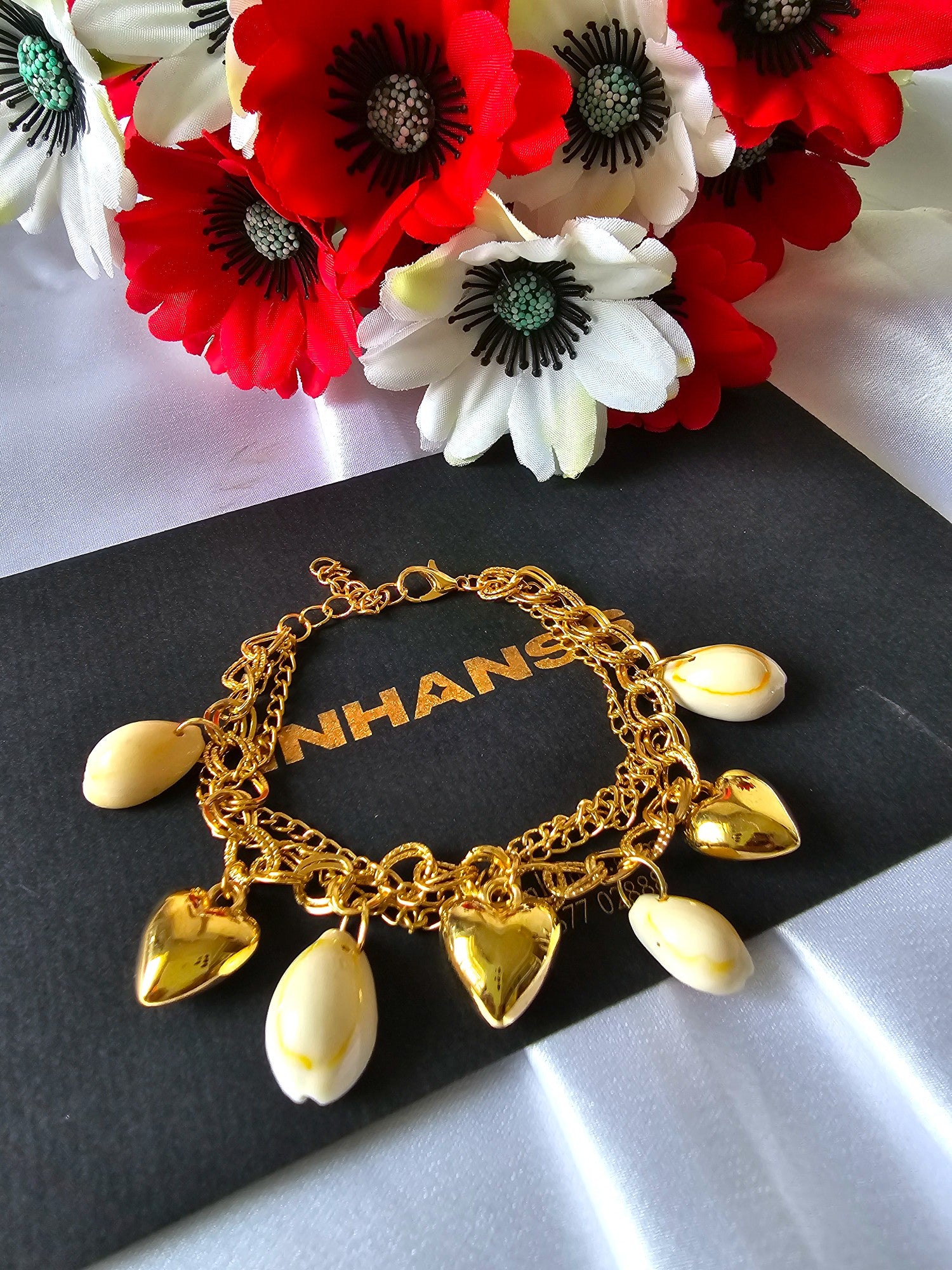 Golden Harmony Charm Bracelet