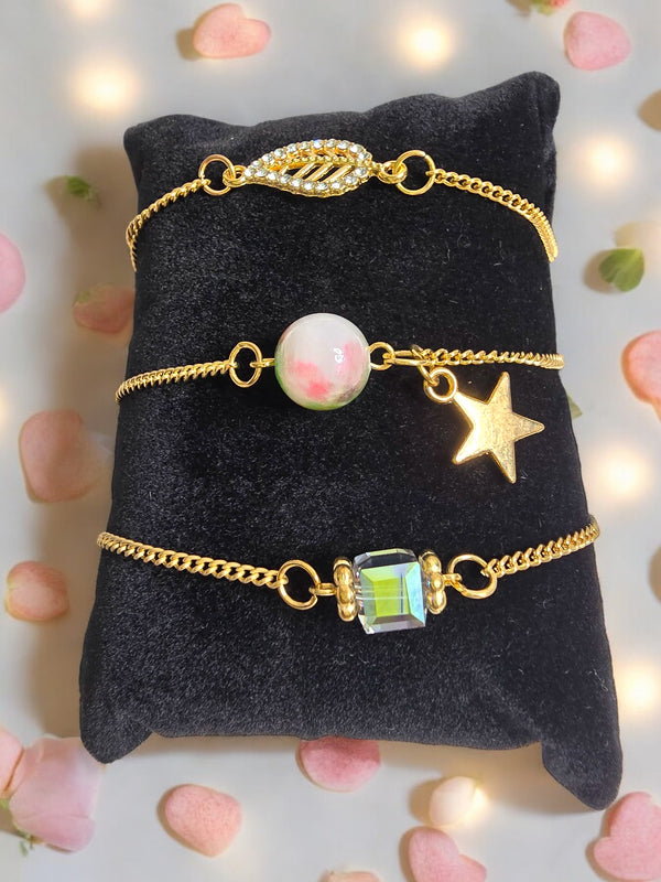 Twinkling Trio Bracelets