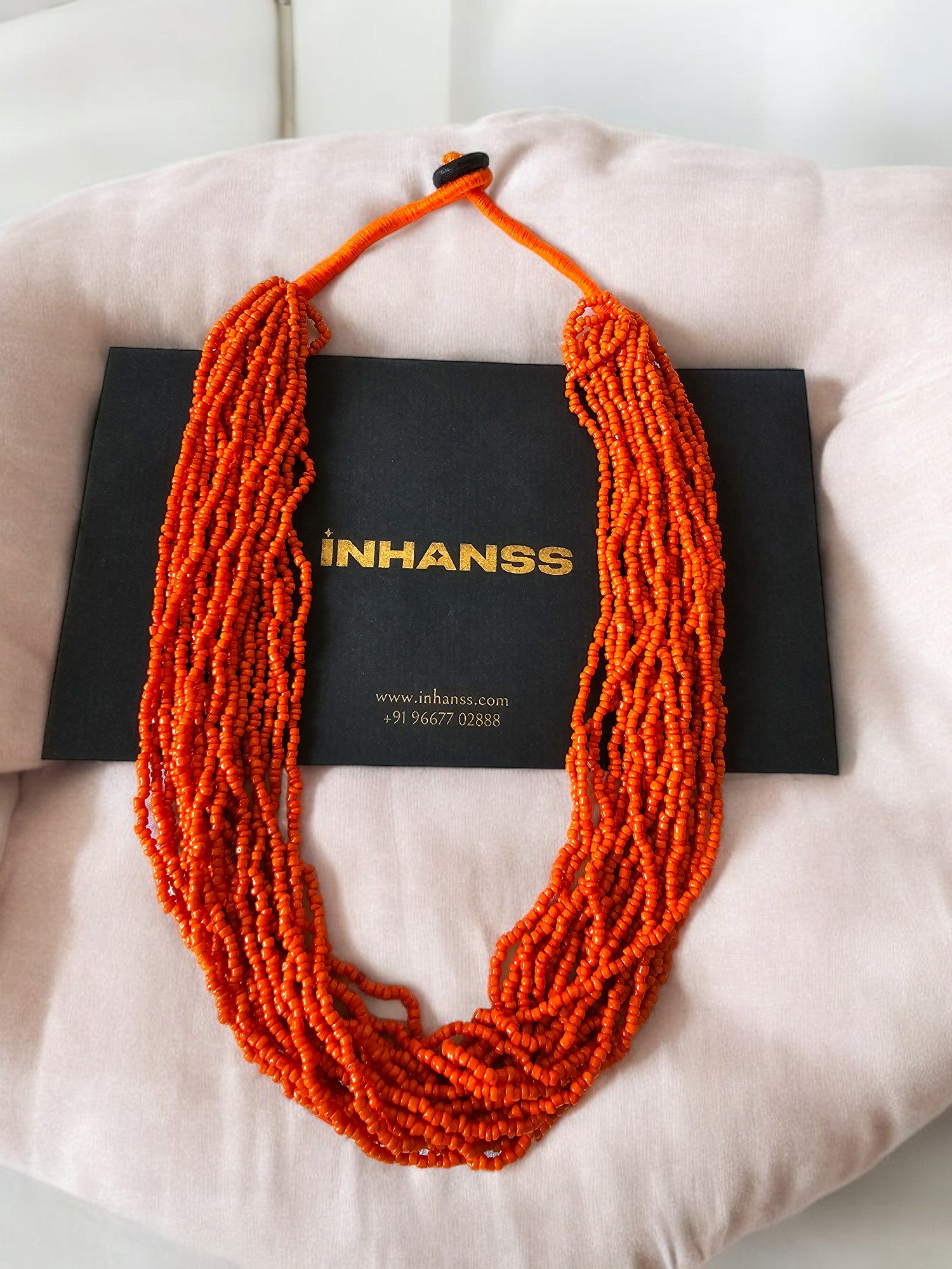 20 Layers Handmade Beaded Multilayer Necklace - 23 Colours Available