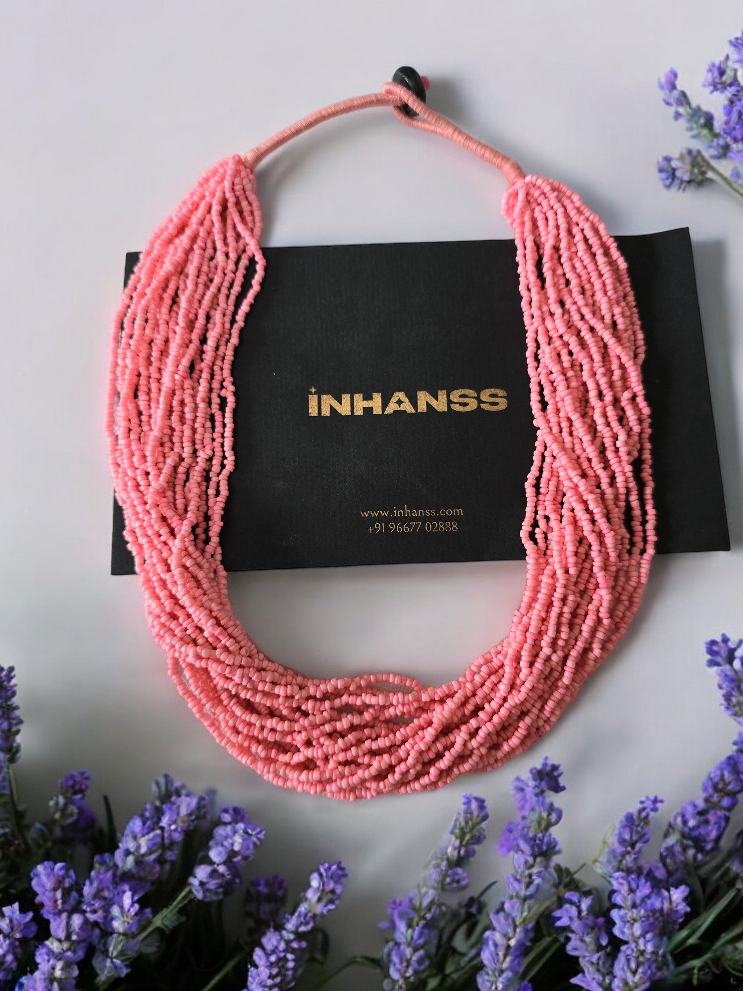 20 Layers Handmade Beaded Multilayer Necklace - 23 Colours Available