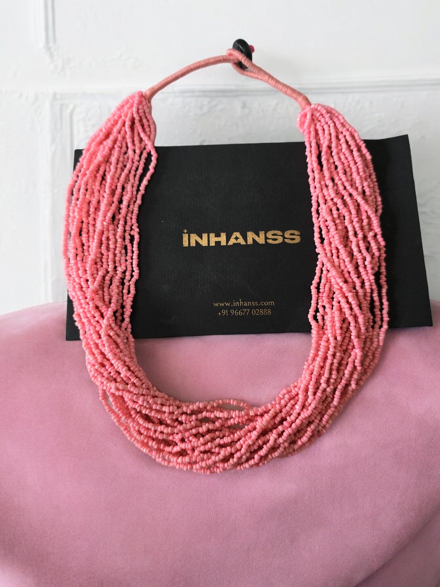 20 Layers Handmade Beaded Multilayer Necklace - 23 Colours Available