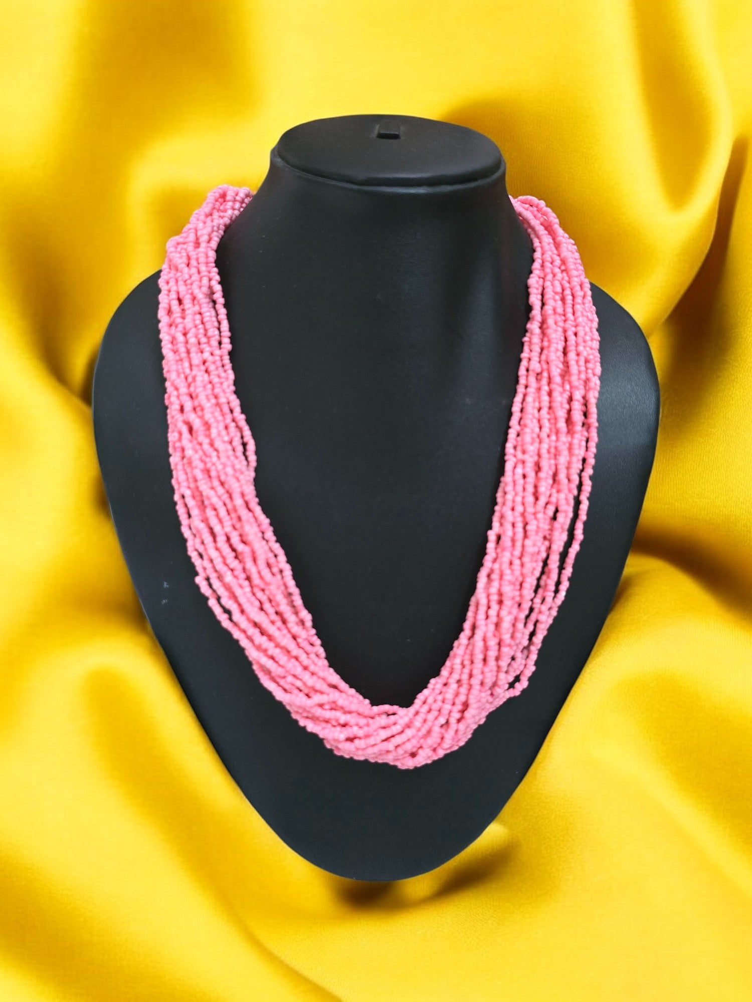 20 Layers Handmade Beaded Multilayer Necklace - 23 Colours Available