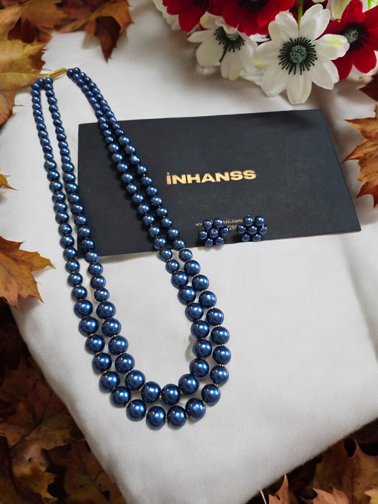Radiant Grace Pearl Set (Double Layered Pearls) - 15 Colours Available