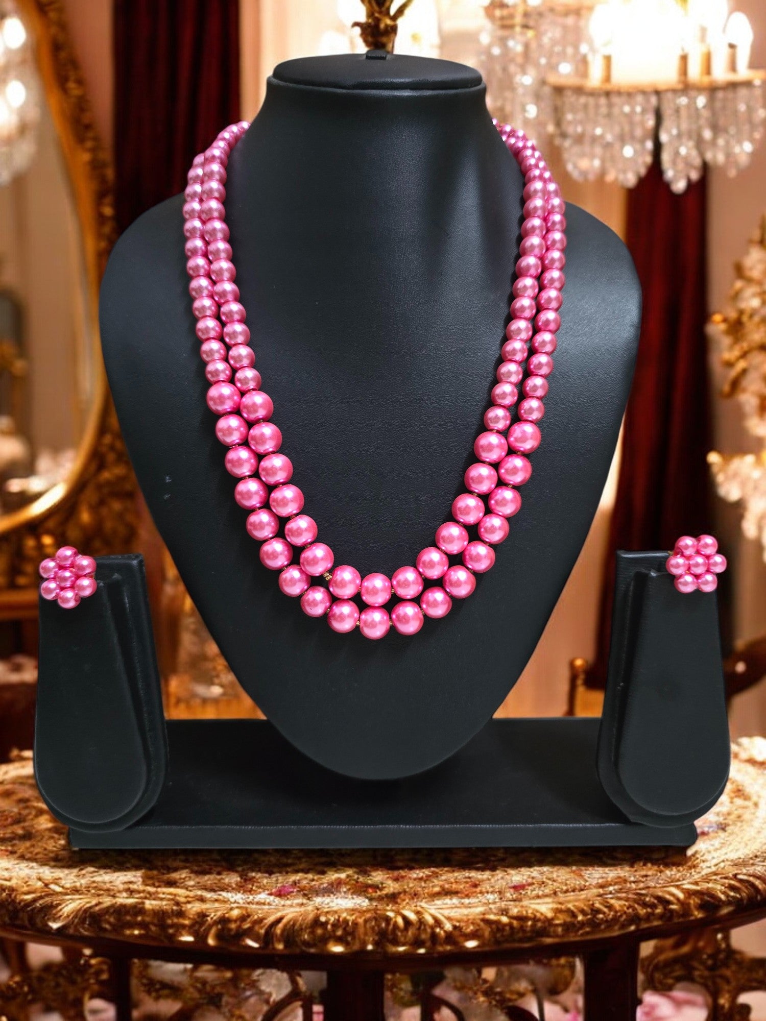Radiant Grace Pearl Set (Double Layered Pearls) - 15 Colours Available