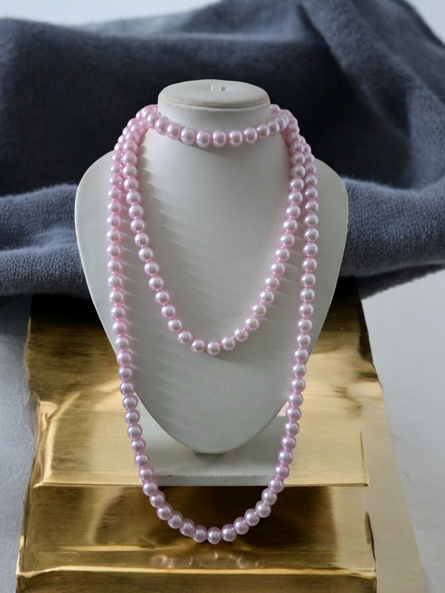 Pearl Multi Style Handmade Necklace- Versatile Elegance - 2 Colours Available