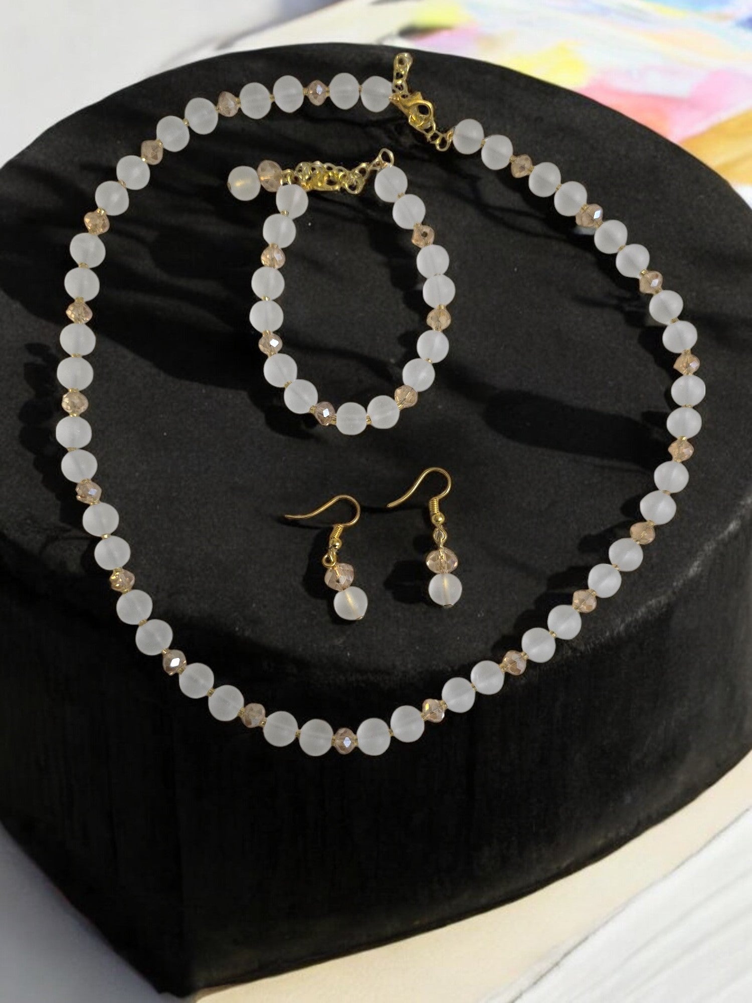 Beaded 3 Pc Set - 3 Colours Available!