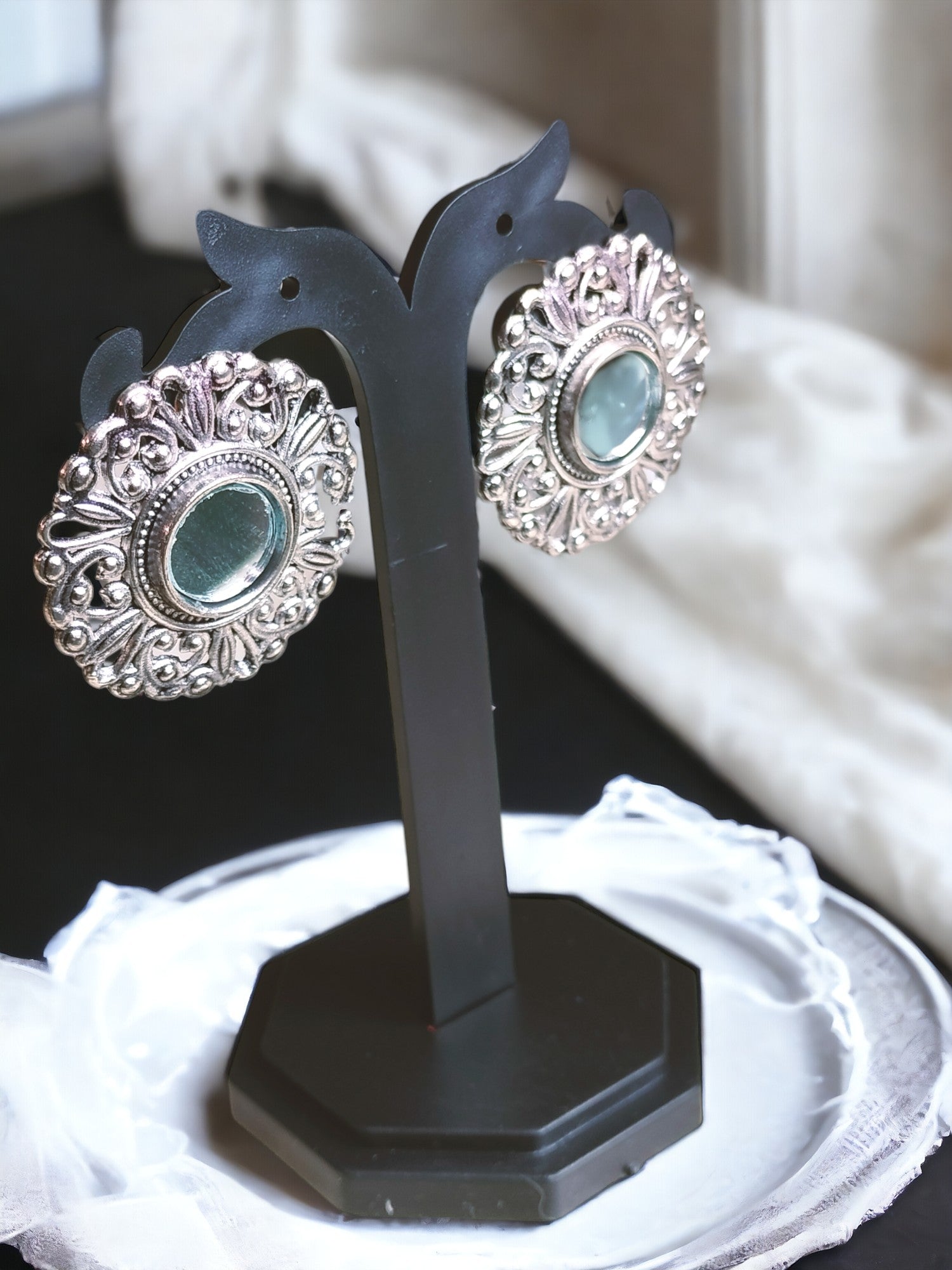 Aqua Floret Studs