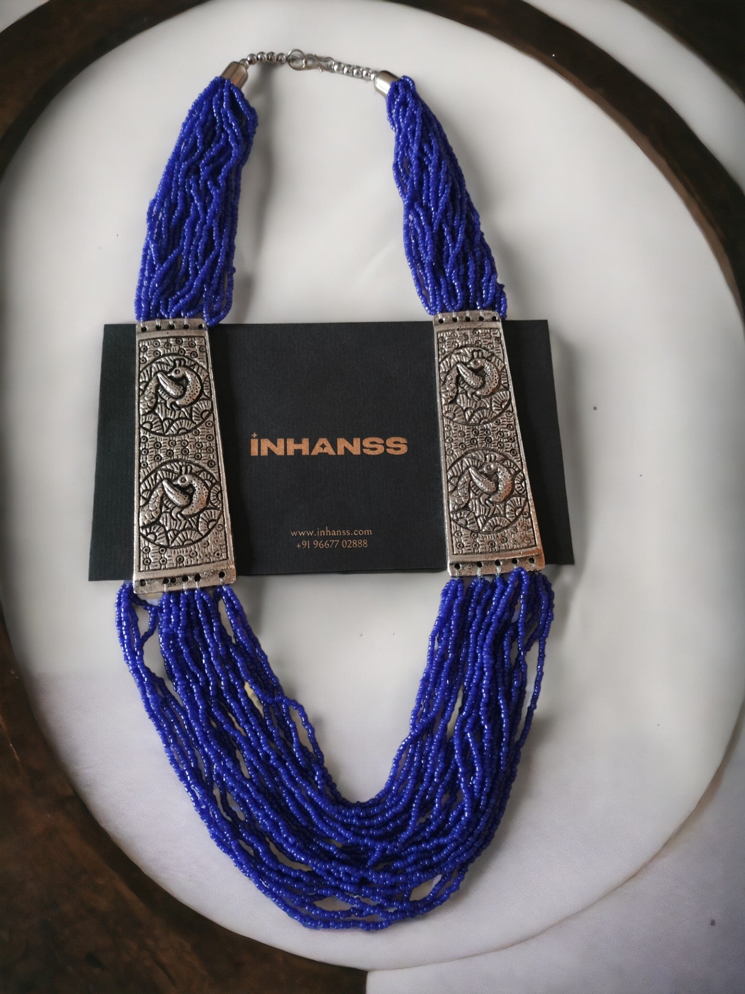 Majesty Handmade Statement Necklace With Matching Earrings -12 Colours Available