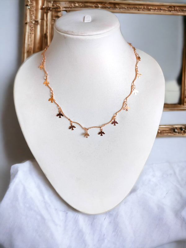 Golden Whispers - Handmade Anti-Tarnish Chain