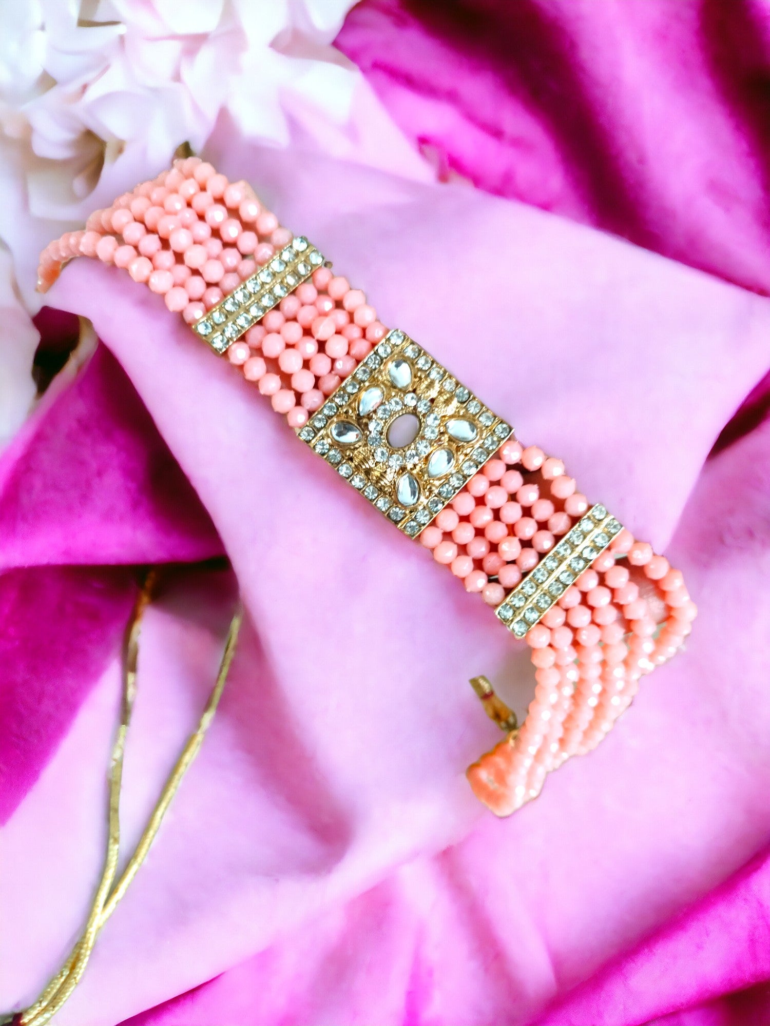 Coral Grace Choker Set