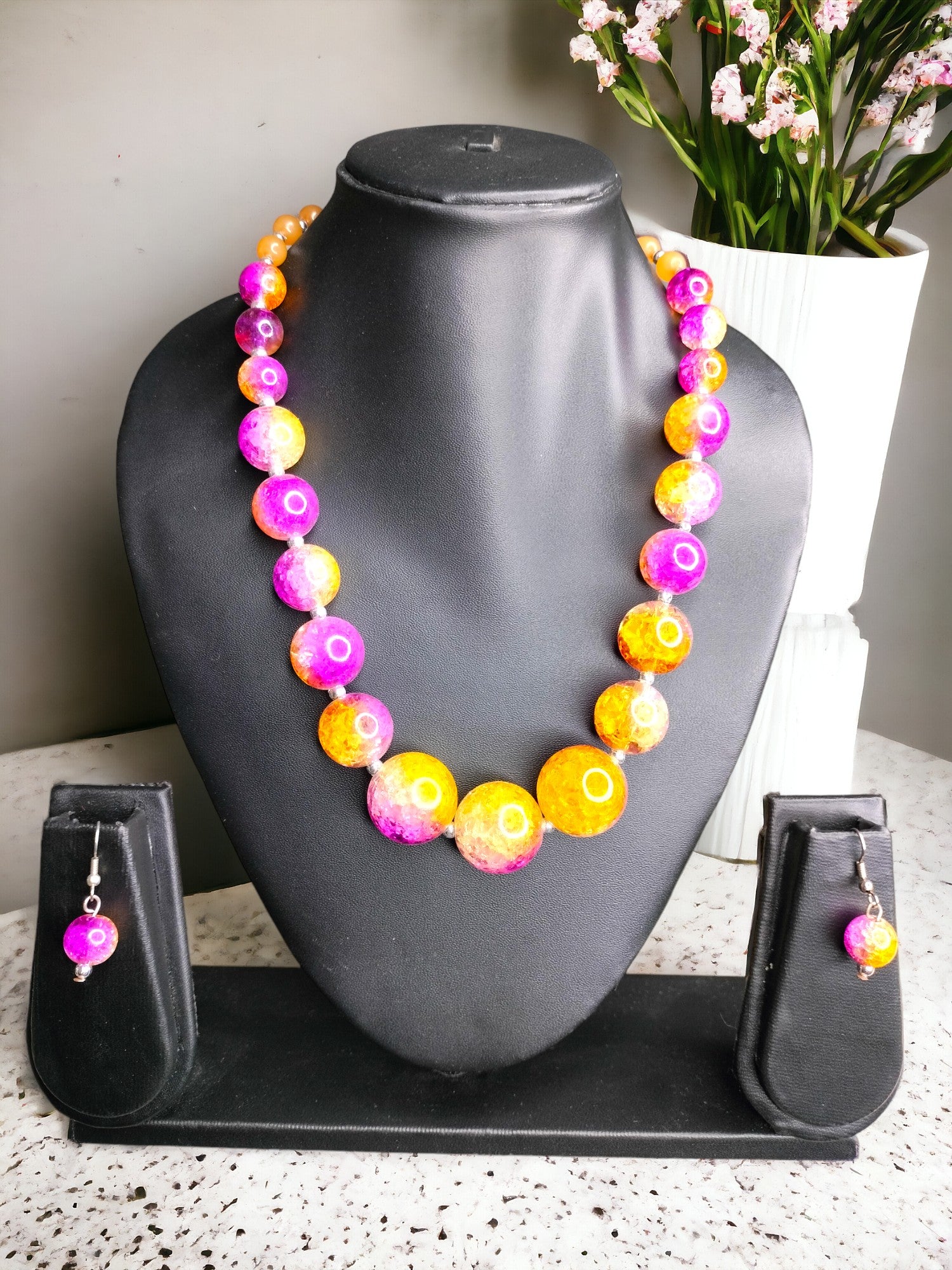 Hand Made Radiance Crystal Bloom Set - 5 Colours Available