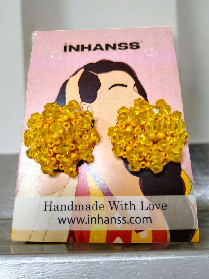 Small Statement Studs  Earrings - 10 Colours Available