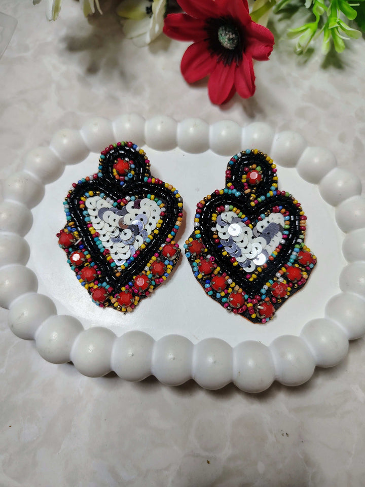 Vibrant Fiesta Drops  - Handmade
