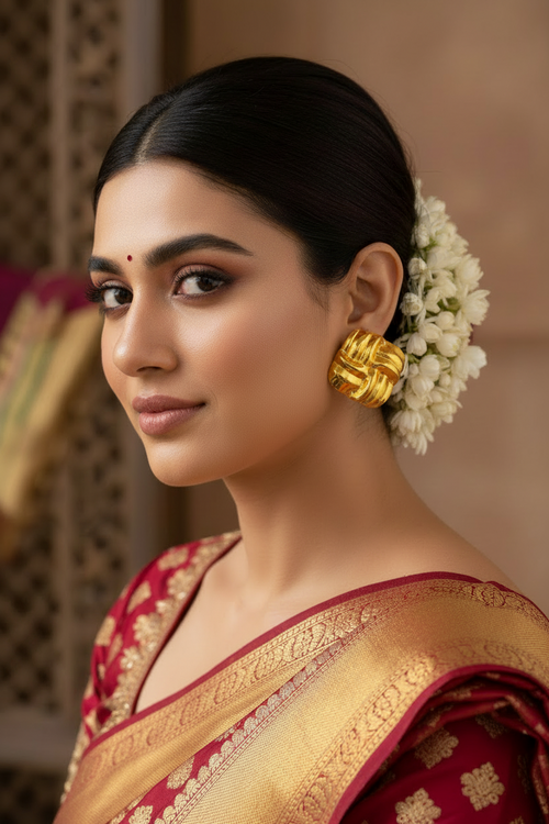 Sunehri Gold Plated Anti Tarnish Studs