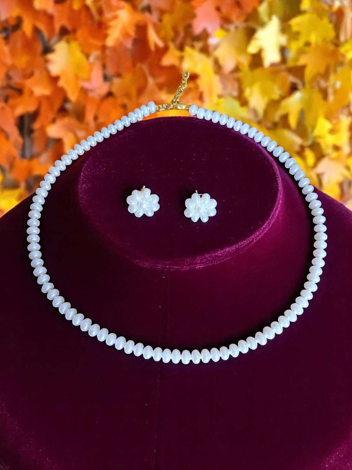 Pearl Glow –  Adjustable Handmade Premium Pearl Necklace Collection (4 Styles)