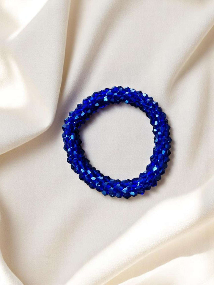 Crystal Bloom – Adjustable Crystal Bead Bracelets (11 Colors) (Perfect for Gifting, Stacking & Styling!)