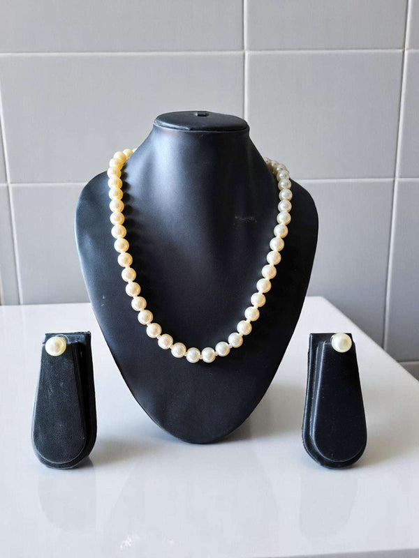 Noor – Rozana Pearl Set (White)