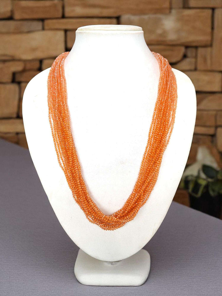Crystal Beads Luxe Edition – Multi-Layered Necklace- 11 Colours Available
