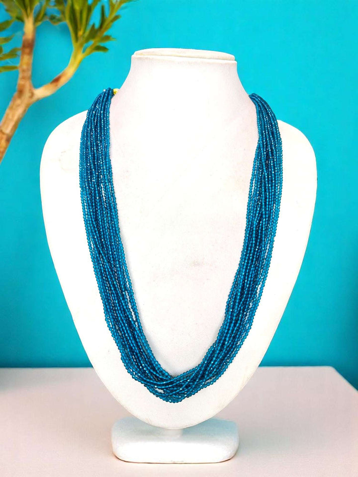 Crystal Beads Luxe Edition – Multi-Layered Necklace- 11 Colours Available