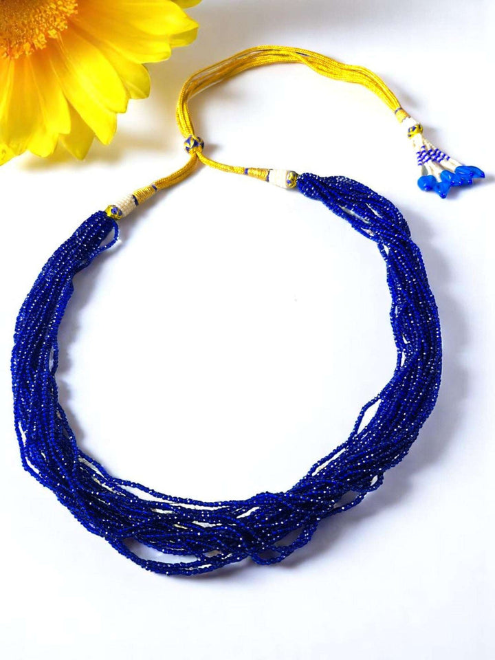 Crystal Beads Luxe Edition – Multi-Layered Necklace- 11 Colours Available