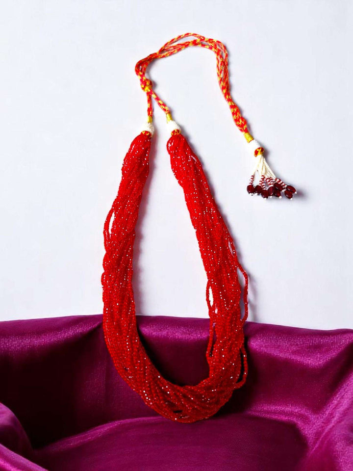 Crystal Beads Luxe Edition – Multi-Layered Necklace- 11 Colours Available