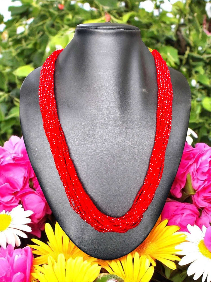 Crystal Beads Luxe Edition – Multi-Layered Necklace- 11 Colours Available