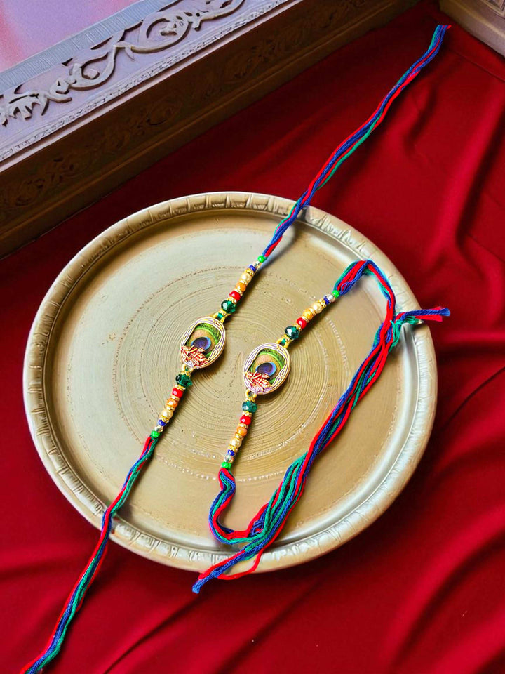 Moorpankh Rakhi – Handmade | Limited Edition