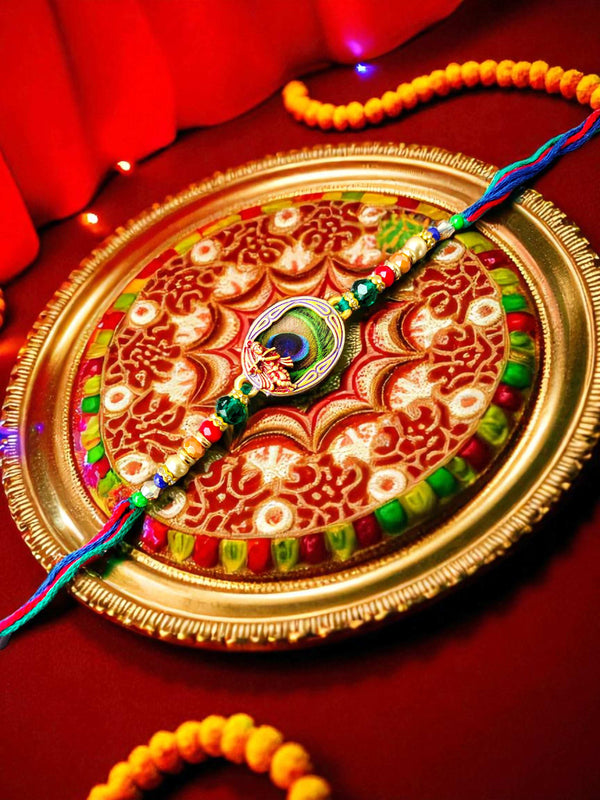 Moorpankh Rakhi – Handmade | Limited Edition