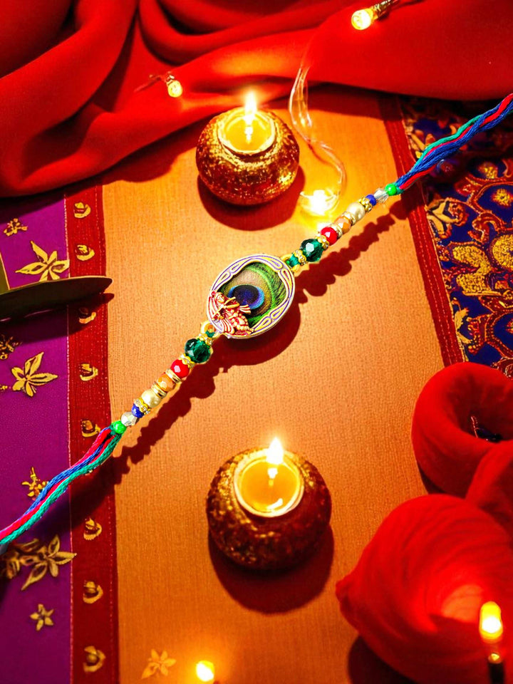Moorpankh Rakhi – Handmade | Limited Edition