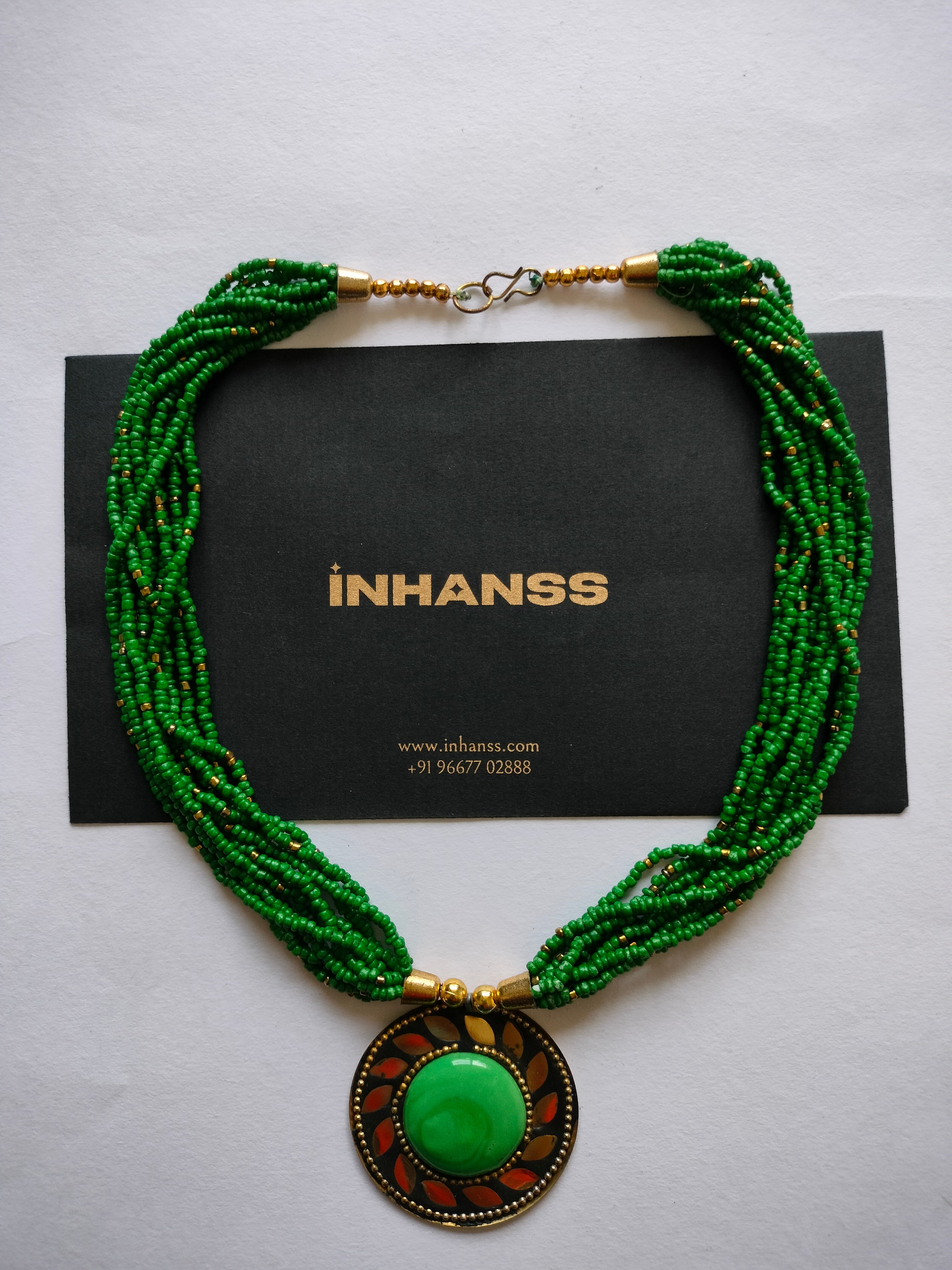 Hand Made Tibetan Beads Necklace - 13 Colours Available