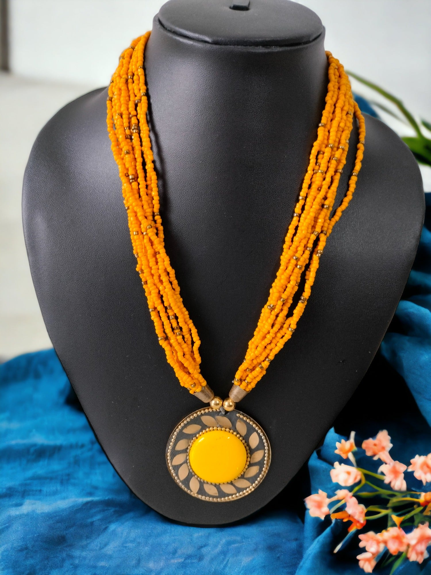Tibetan Prayer Mala 108 Natural Wood Beads Necklace or Bracelet - 6mm -  black - Walmart.com