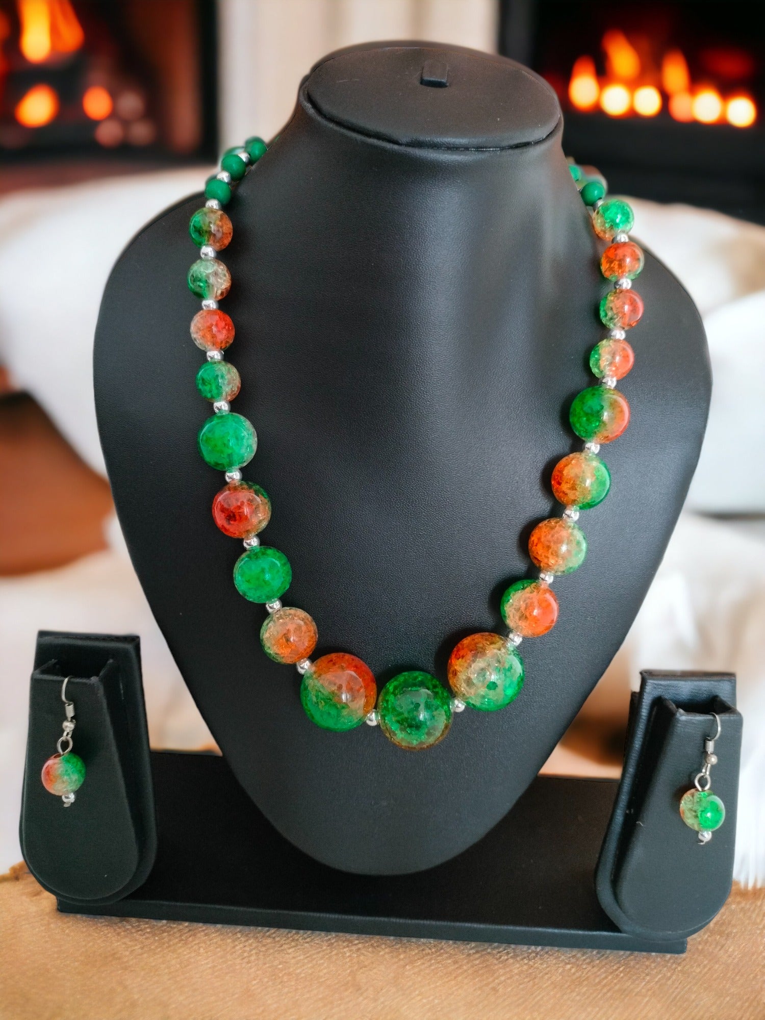 Hand Made Radiance Crystal Bloom Set - 5 Colours Available