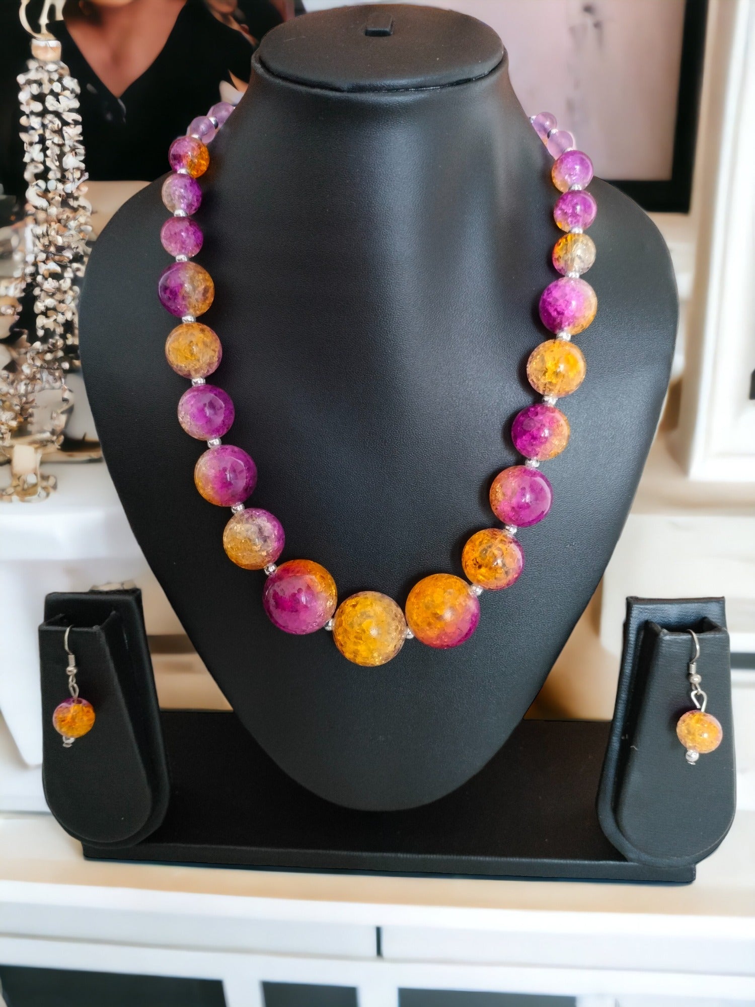 Hand Made Radiance Crystal Bloom Set - 5 Colours Available