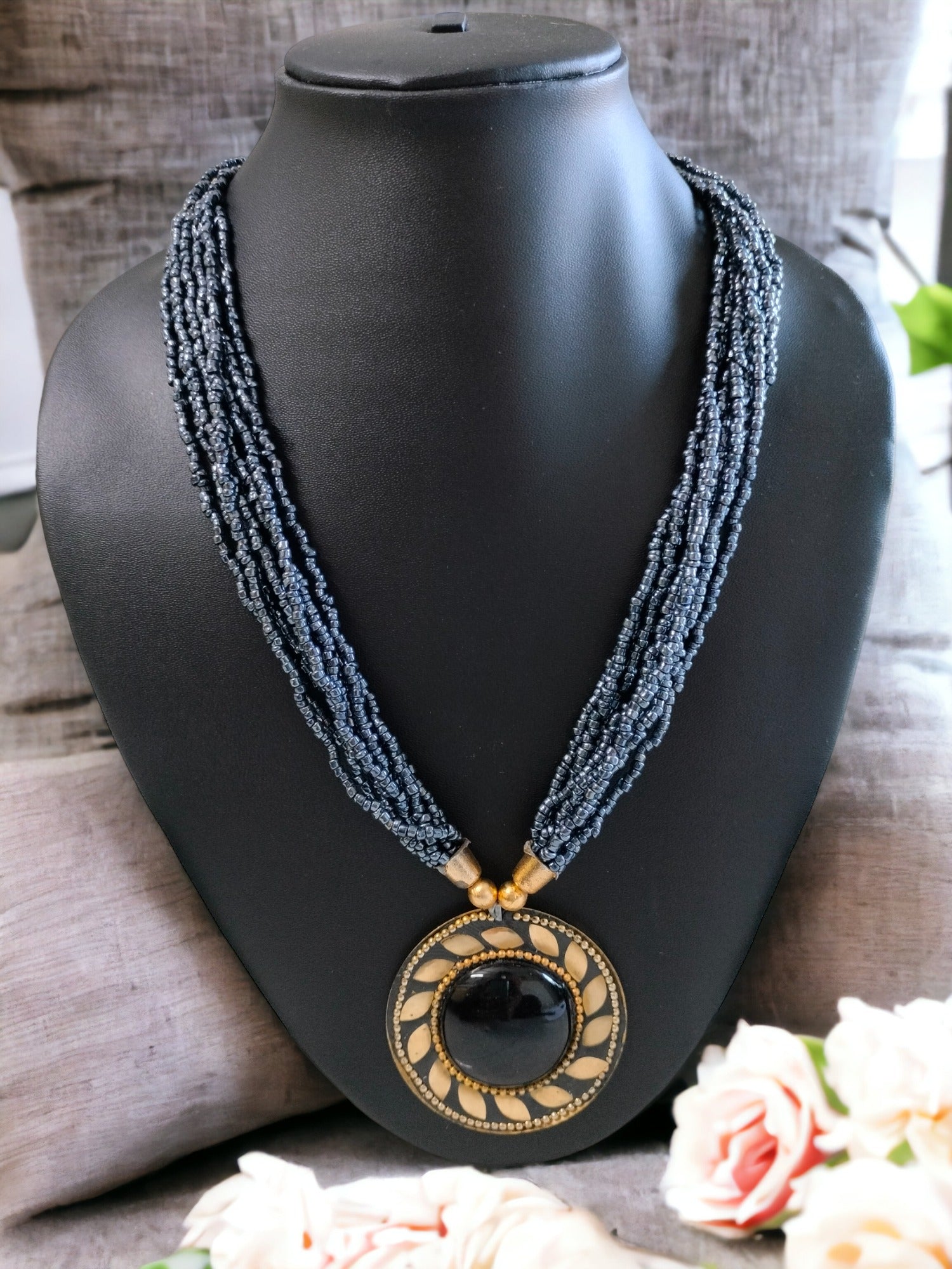 Hand Made Tibetan Beads Necklace - 13 Colours Available