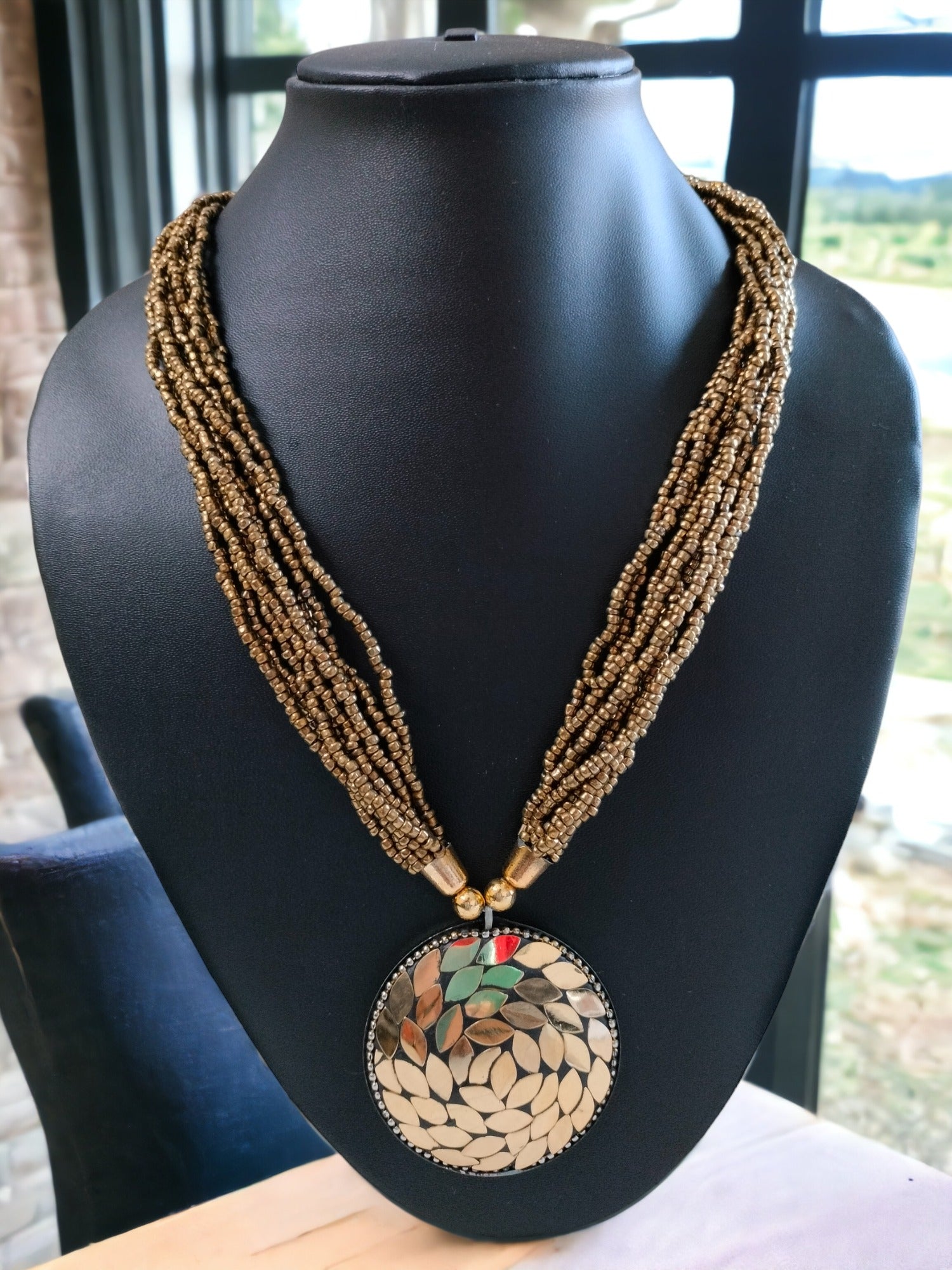 Hand Made Tibetan Beads Necklace - 13 Colours Available