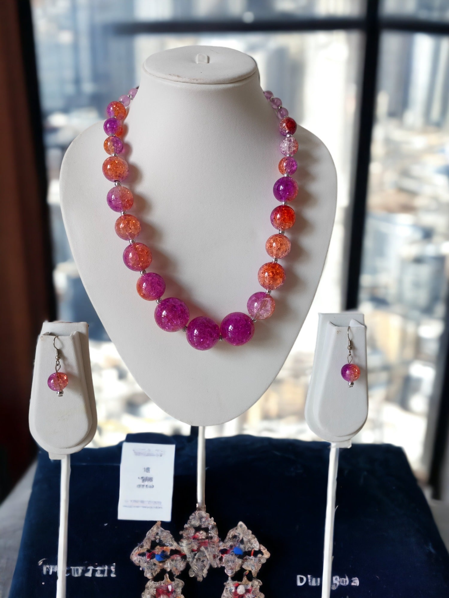 Hand Made Radiance Crystal Bloom Set - 5 Colours Available