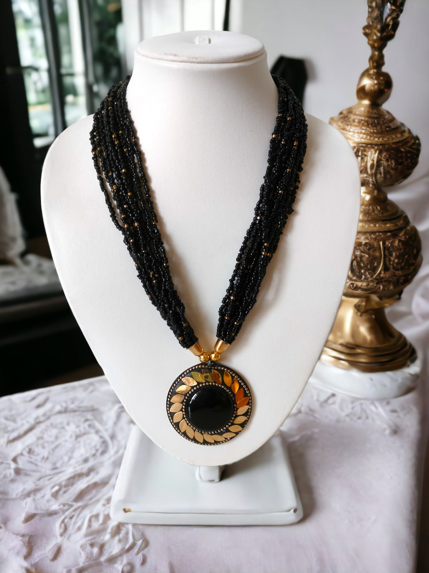 Hand Made Tibetan Beads Necklace - 13 Colours Available