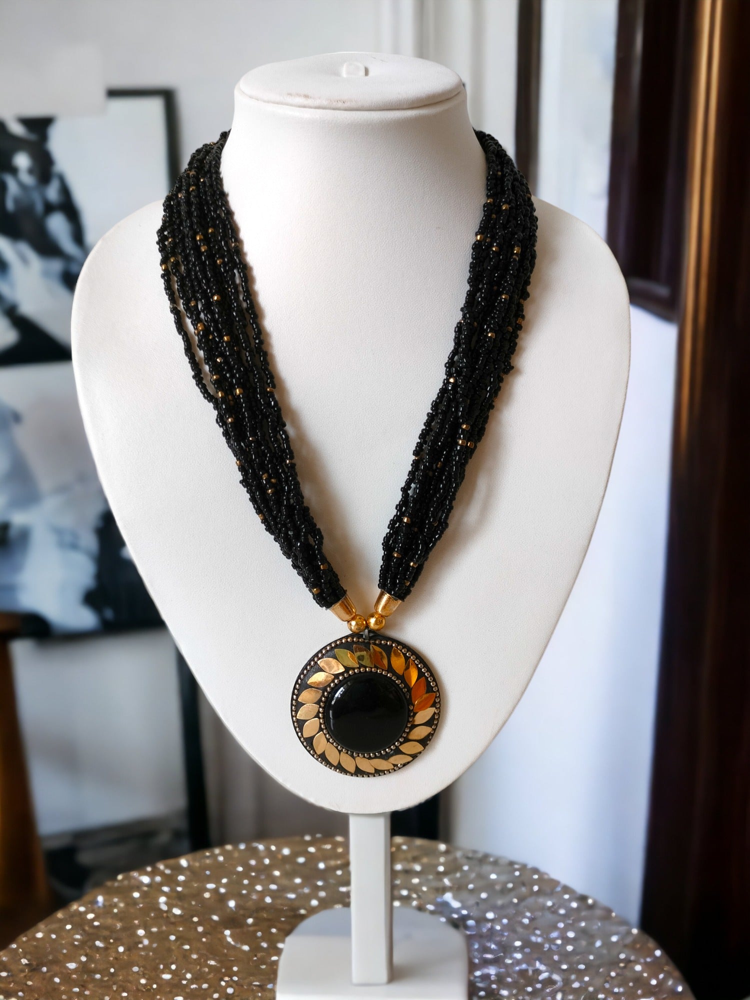 Hand Made Tibetan Beads Necklace - 13 Colours Available