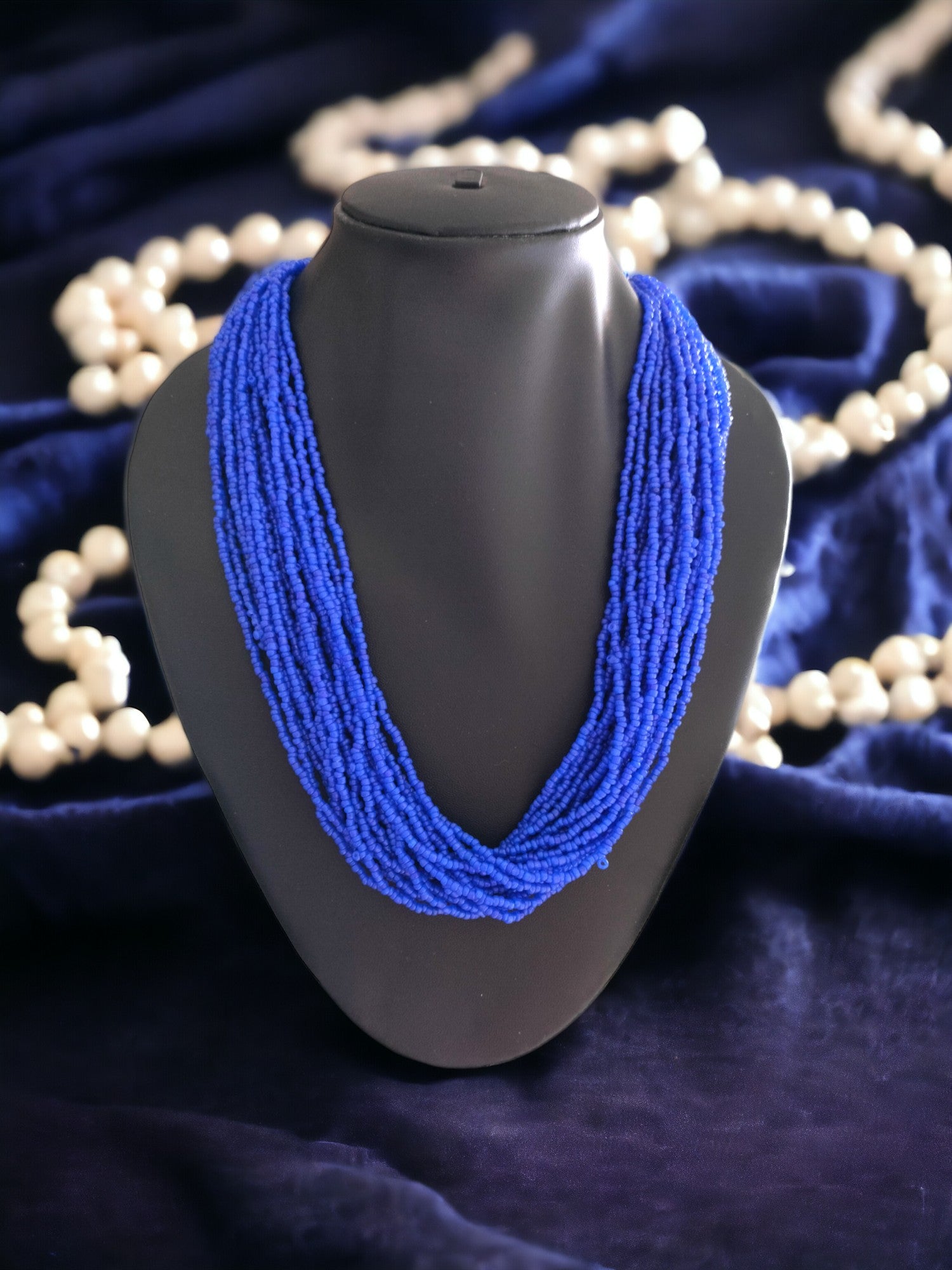 20 Layers Handmade Beaded Multilayer Necklace - 23 Colours Available