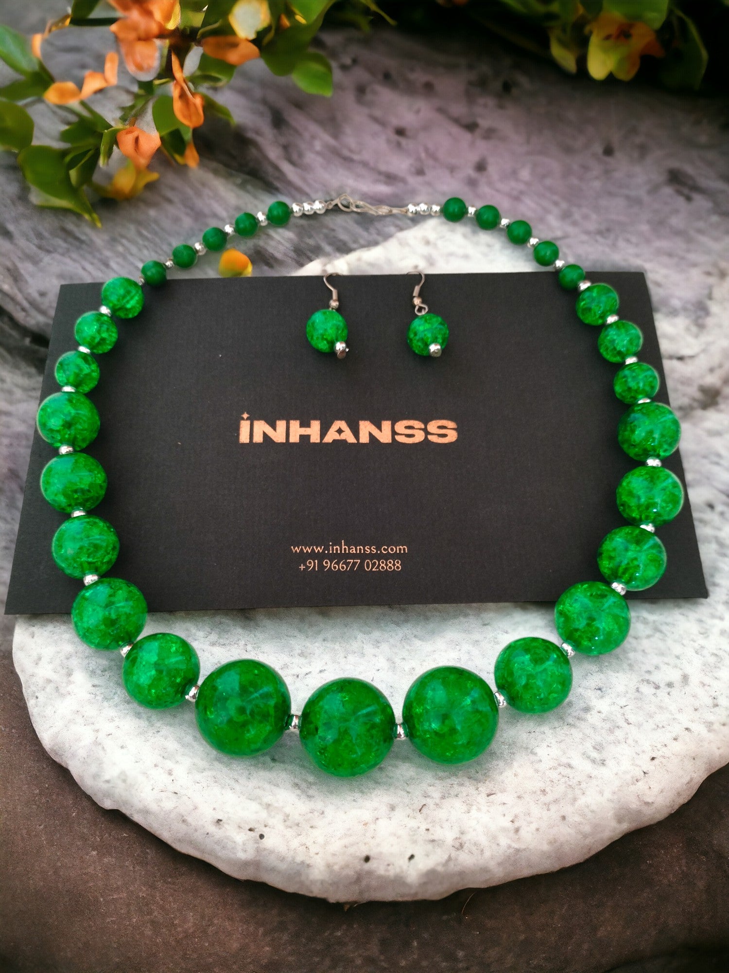 Hand Made Radiance Crystal Bloom Set - 5 Colours Available