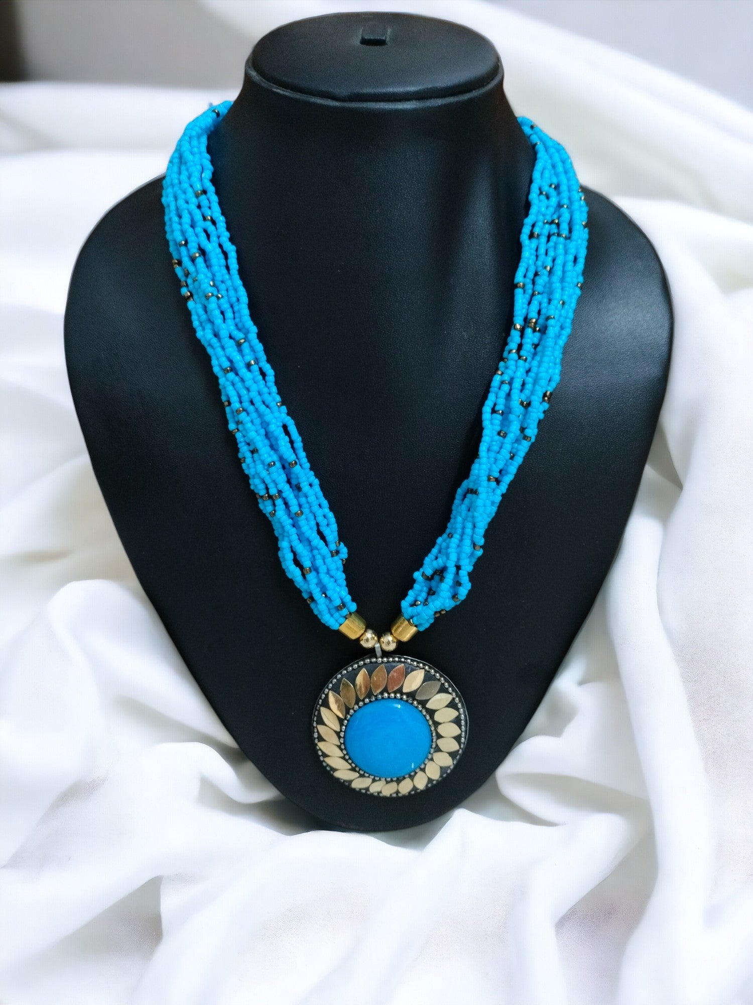 Hand Made Tibetan Beads Necklace - 13 Colours Available