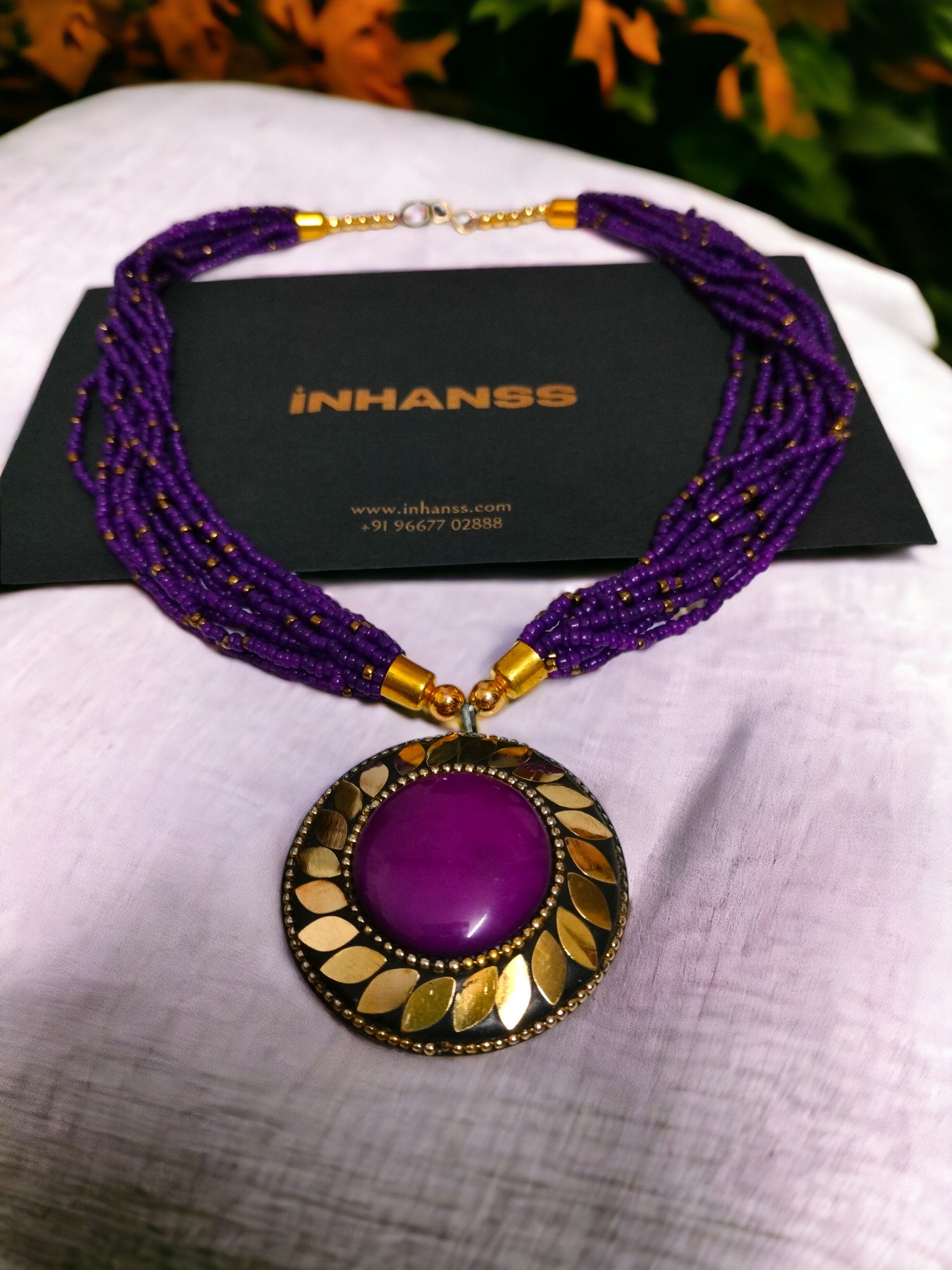 Hand Made Tibetan Beads Necklace - 13 Colours Available