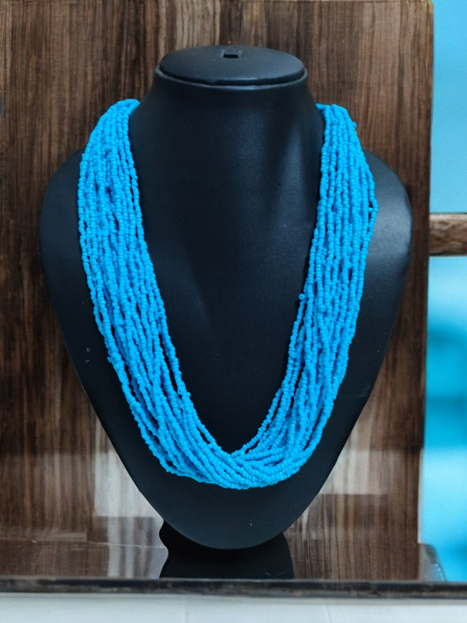 20 Layers Handmade Beaded Multilayer Necklace - 23 Colours Available