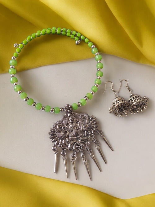 Divine Laxmi Deity Set -Handmade