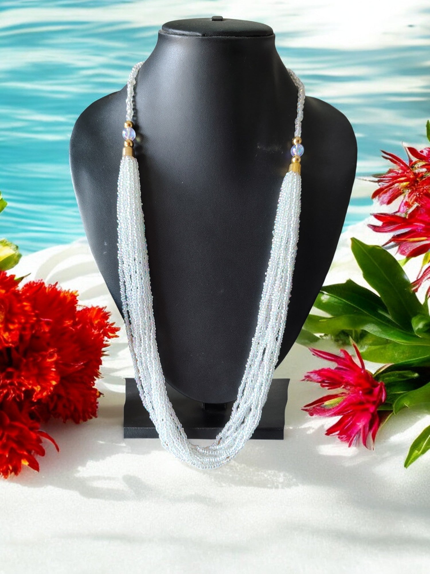 Snowflake Symphony Multilayer Necklace - (12 Layers) - 4 Variants