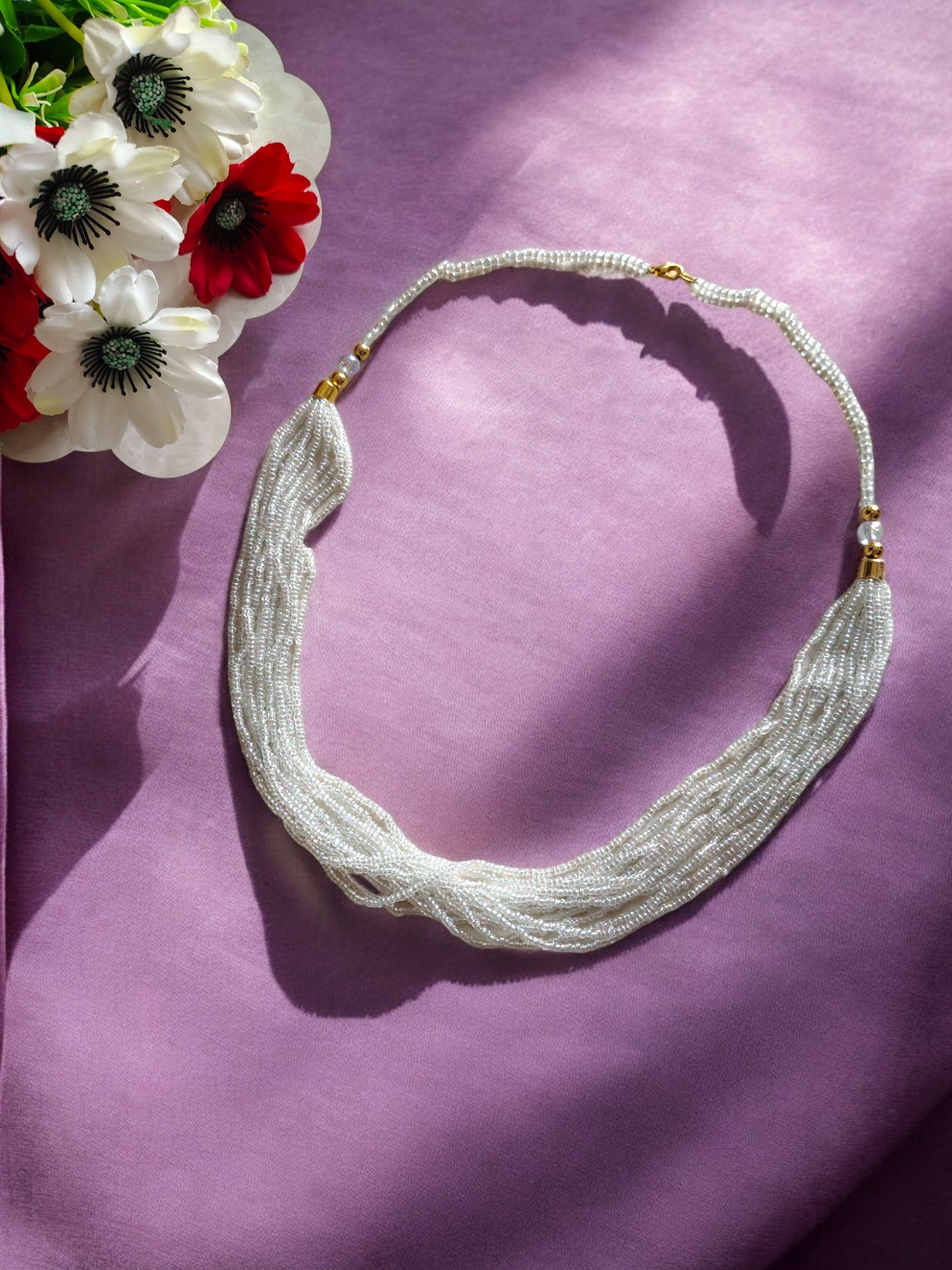 Snowflake Symphony Multilayer Necklace - (12 Layers) - 4 Variants