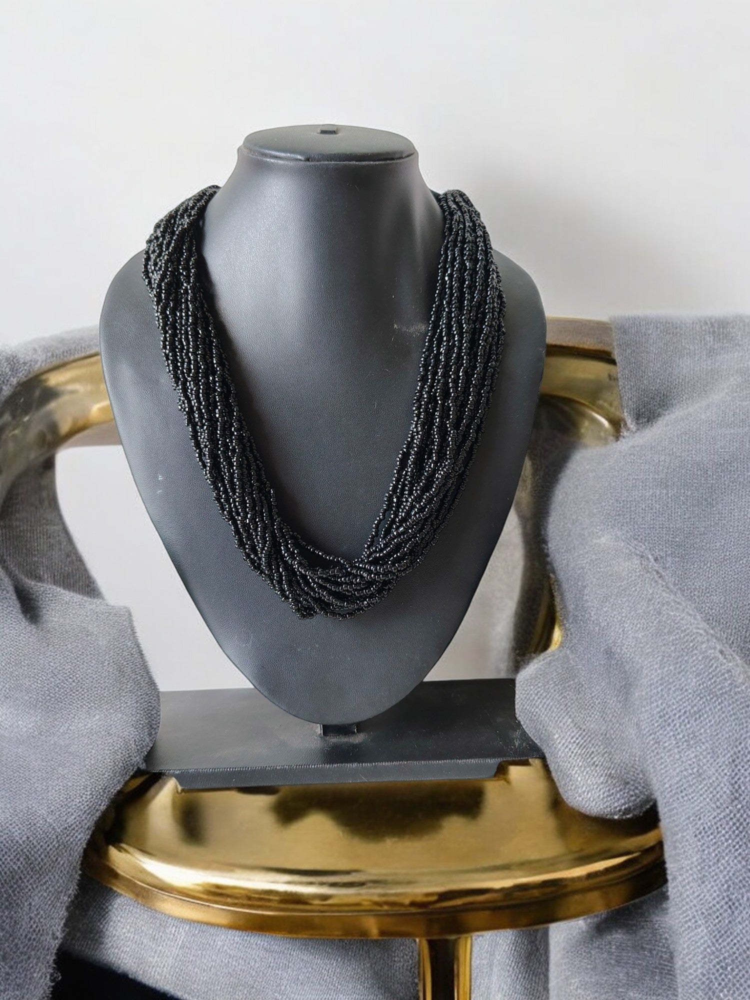 20 Layers Handmade Beaded Multilayer Necklace - 23 Colours Available
