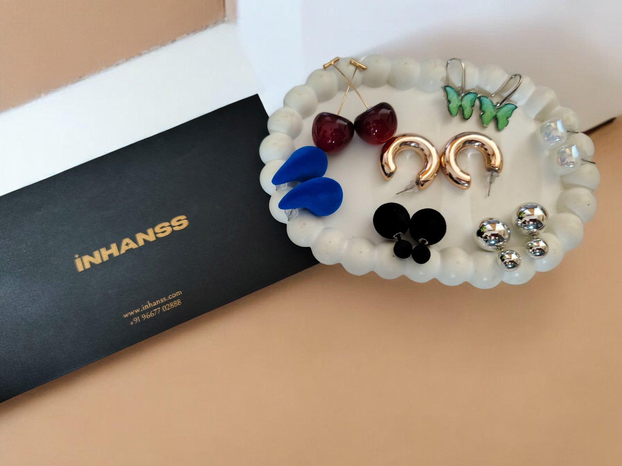 The Kaleidoscope Allure Handmade Assorted Earring Collection in Combos & Hampers