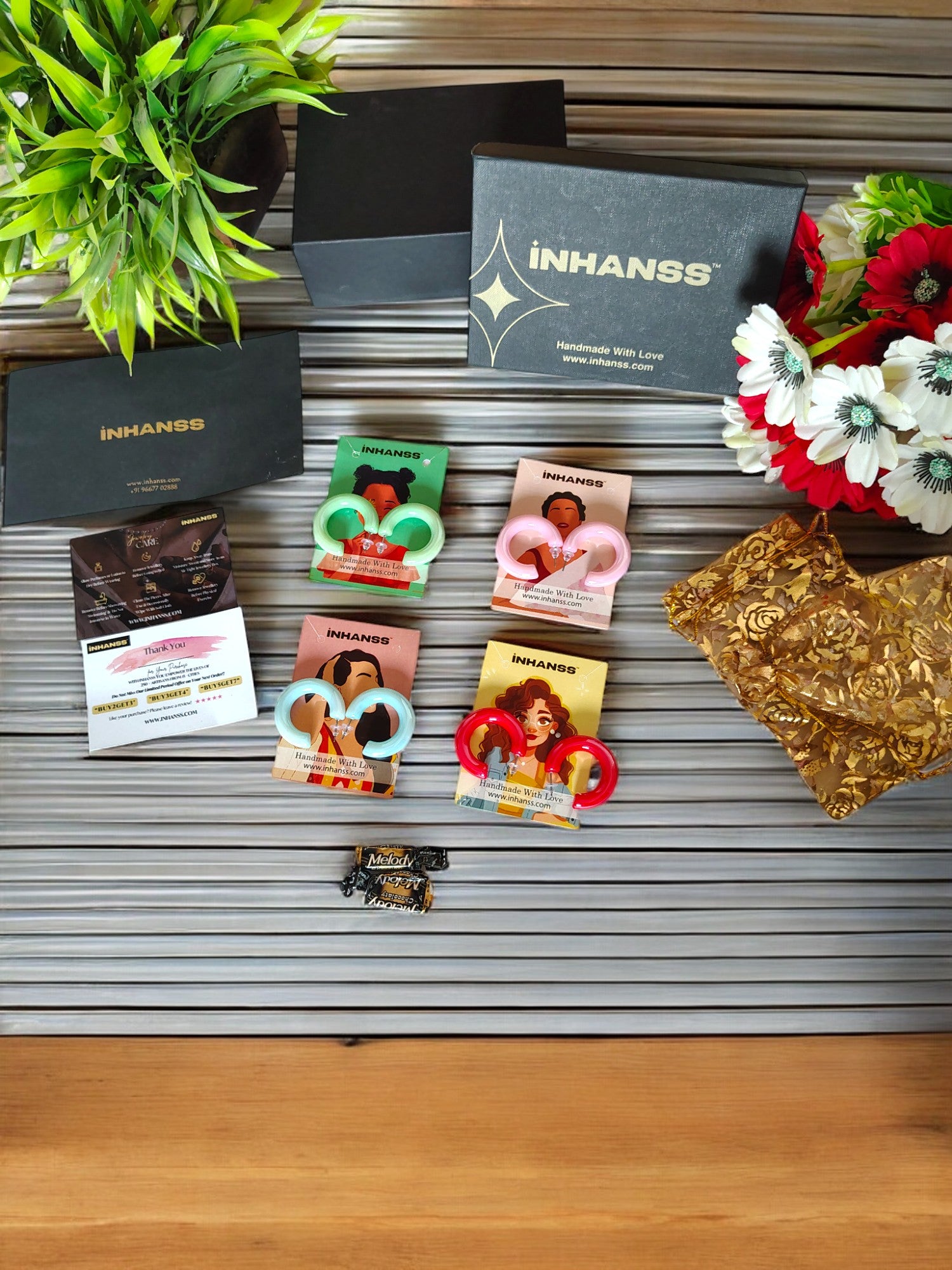 Vibrance Loop Collection Assorted Earrings in Combos and Hamper