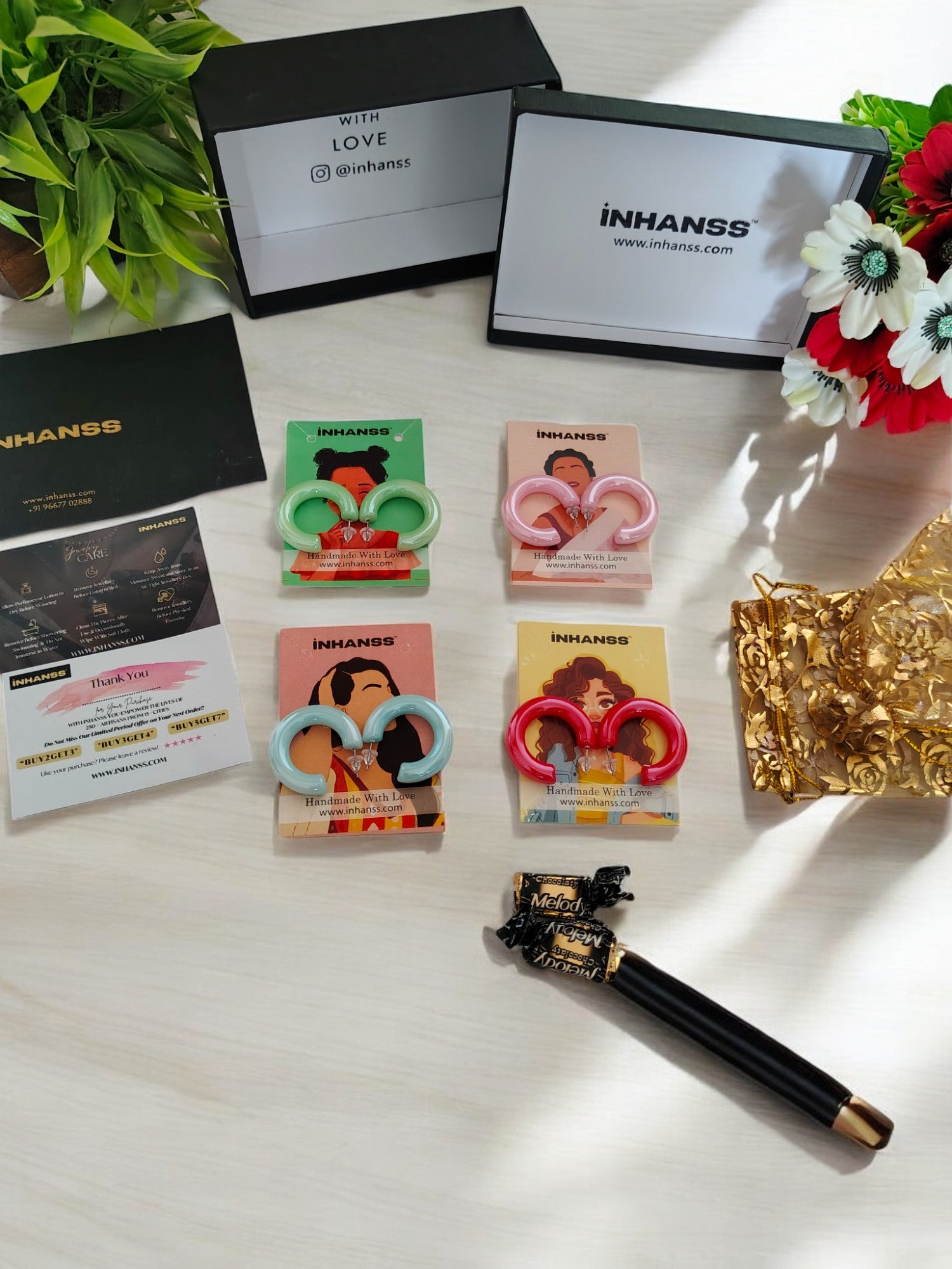 Vibrance Loop Collection Assorted Earrings in Combos and Hamper